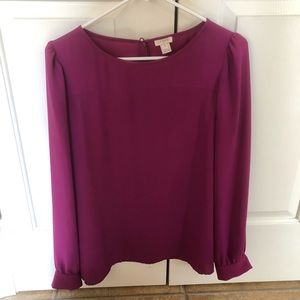 J.Crew Keyhole back top M